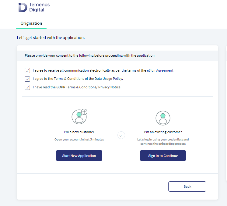 Consent Screen 