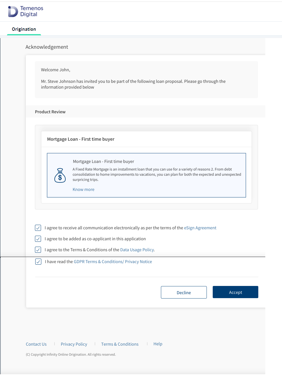 Invited Coapplicant