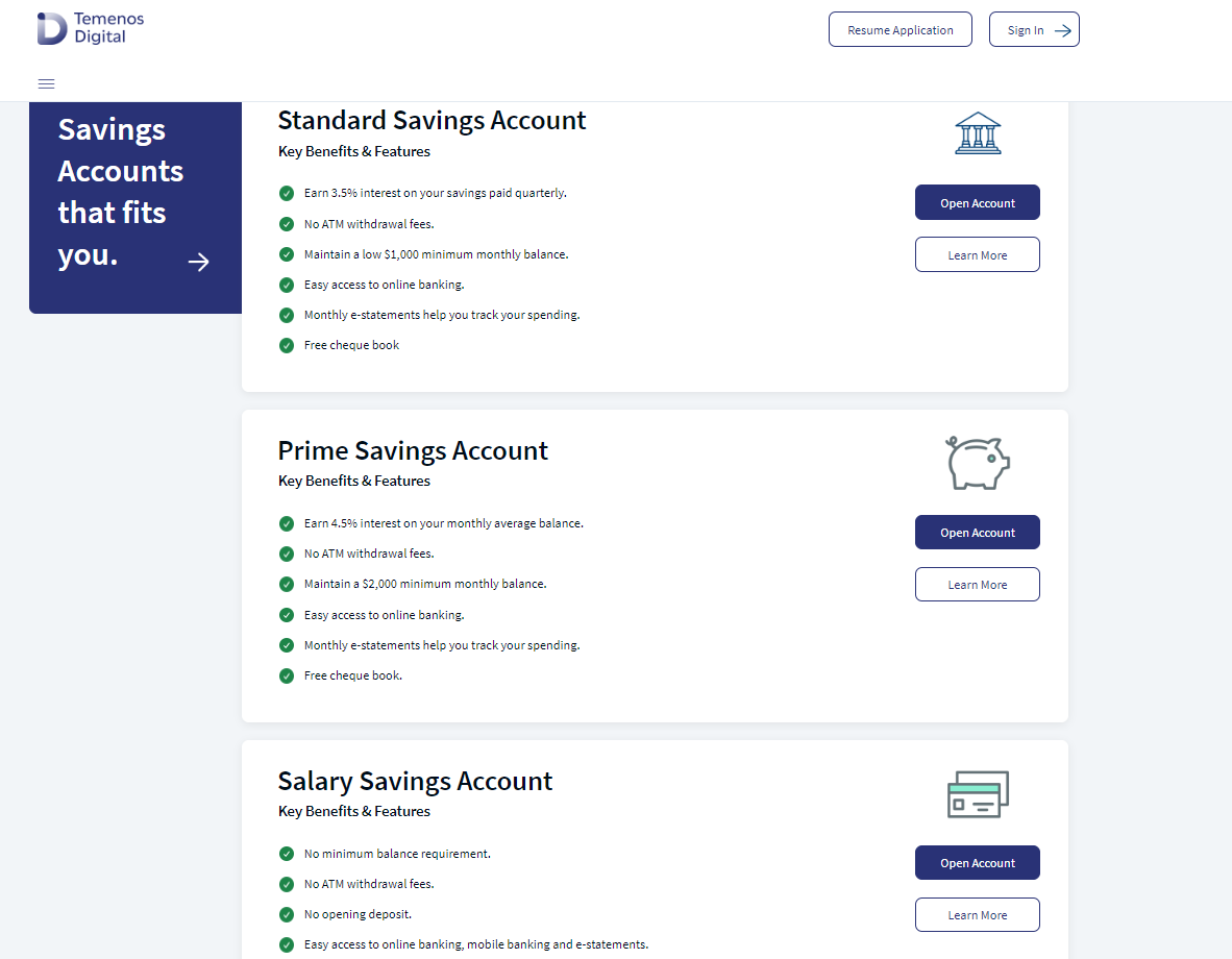 Savings Account