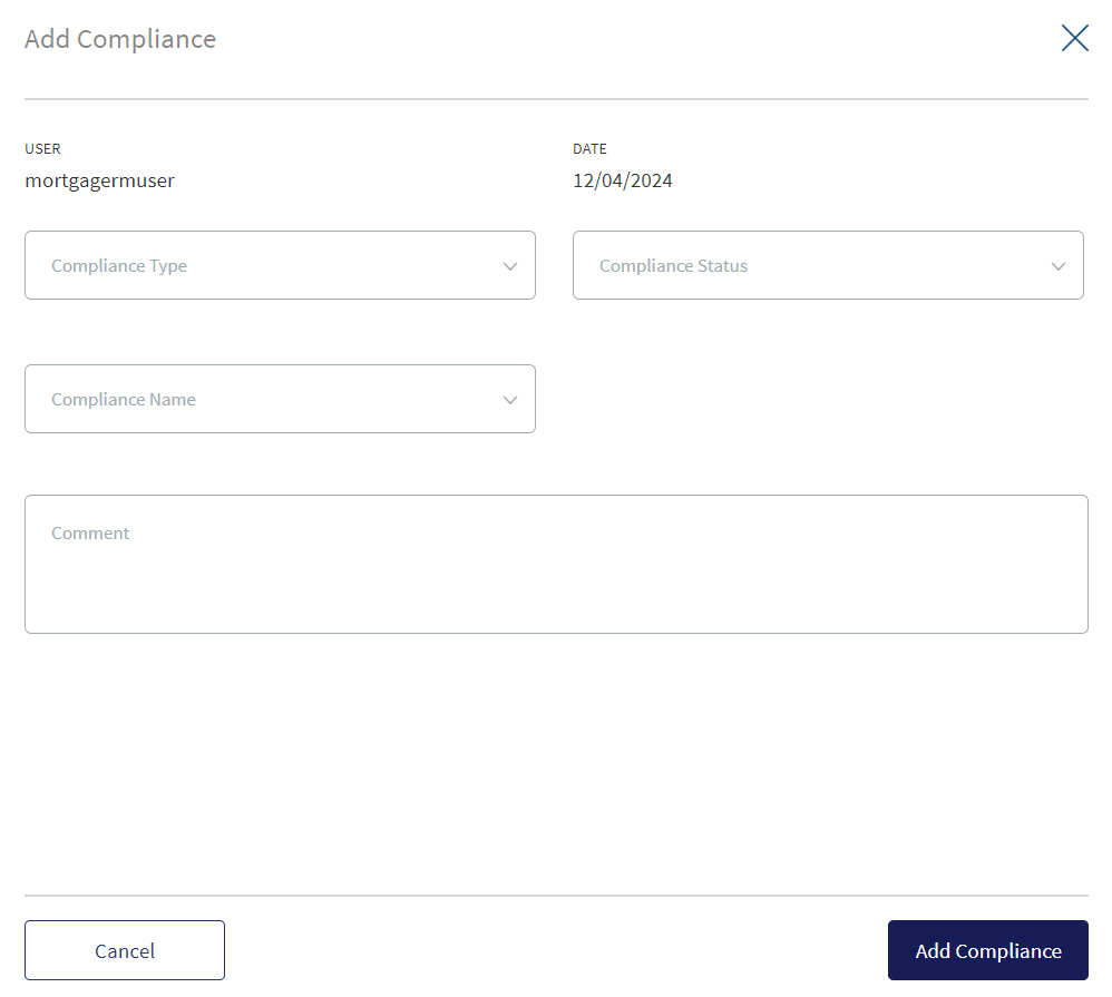 Add Compliance
