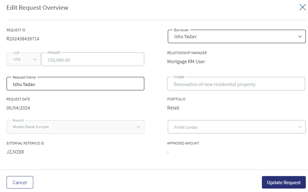 Request Overview