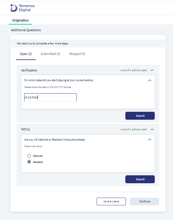 AdditionalQuestions