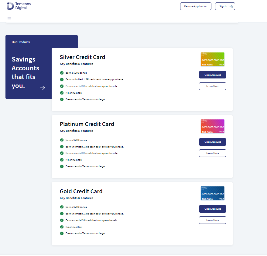 credit cards