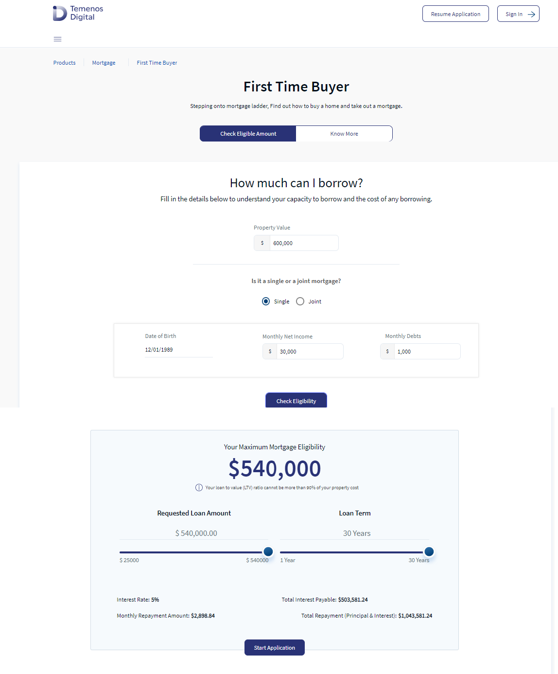 Mortgage Eligibility Calculator Mortgage Eligibility Calculator