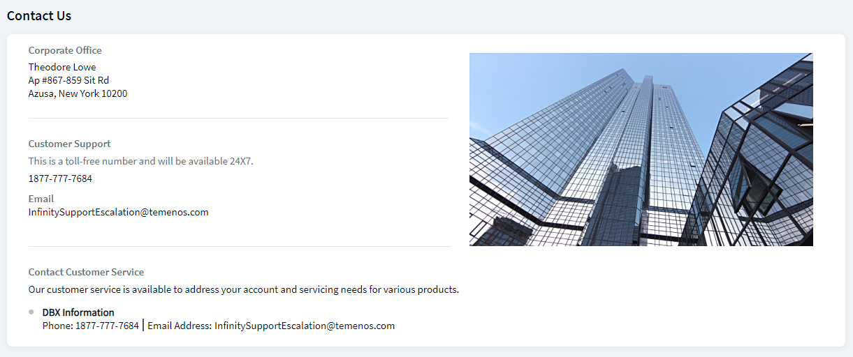 Contact Us