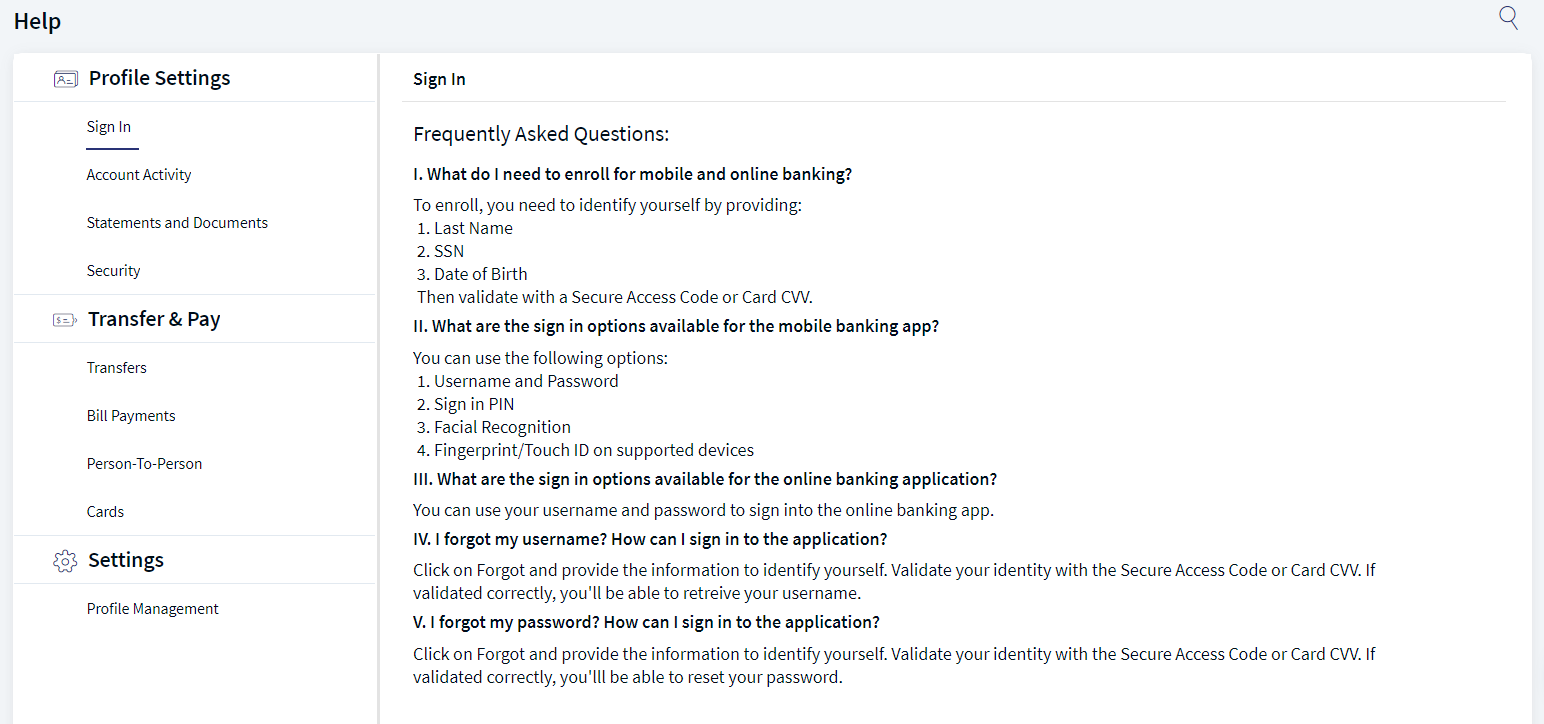 FAQs and Help