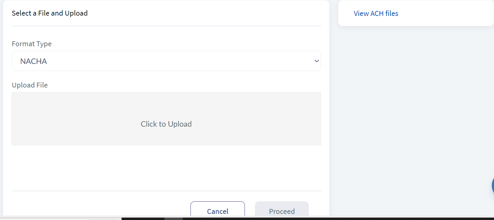 Upload Template