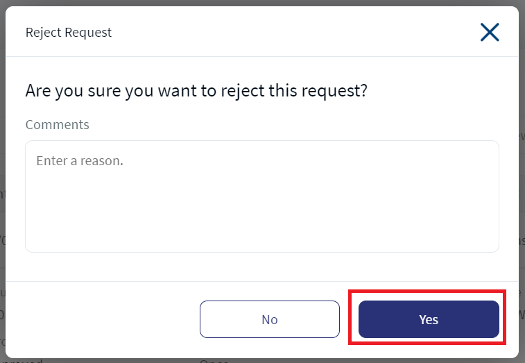 Reject Single Record
