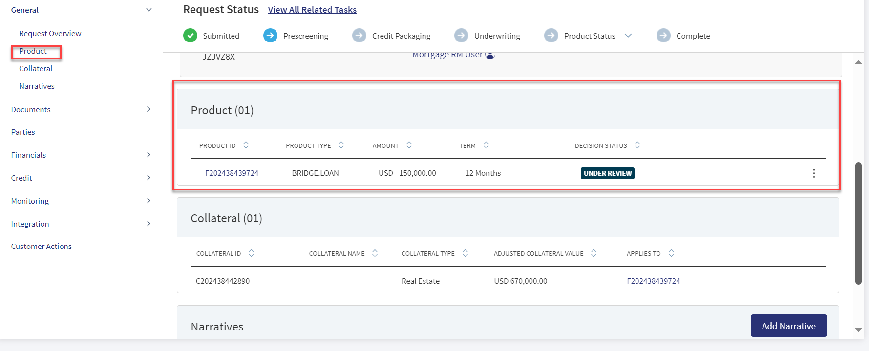 Request Overview