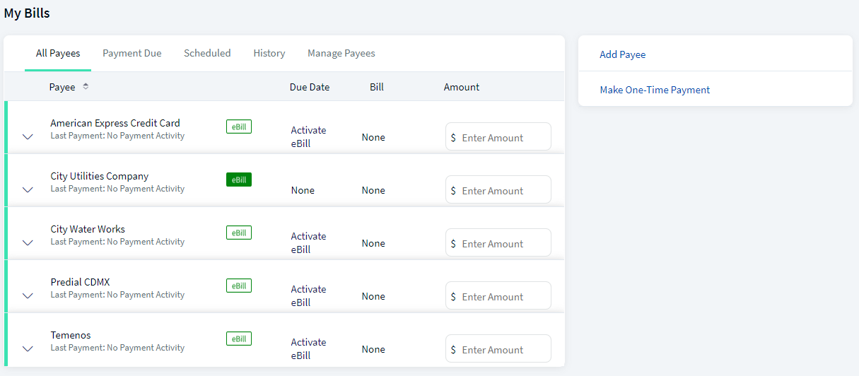 BillpayeeOverview