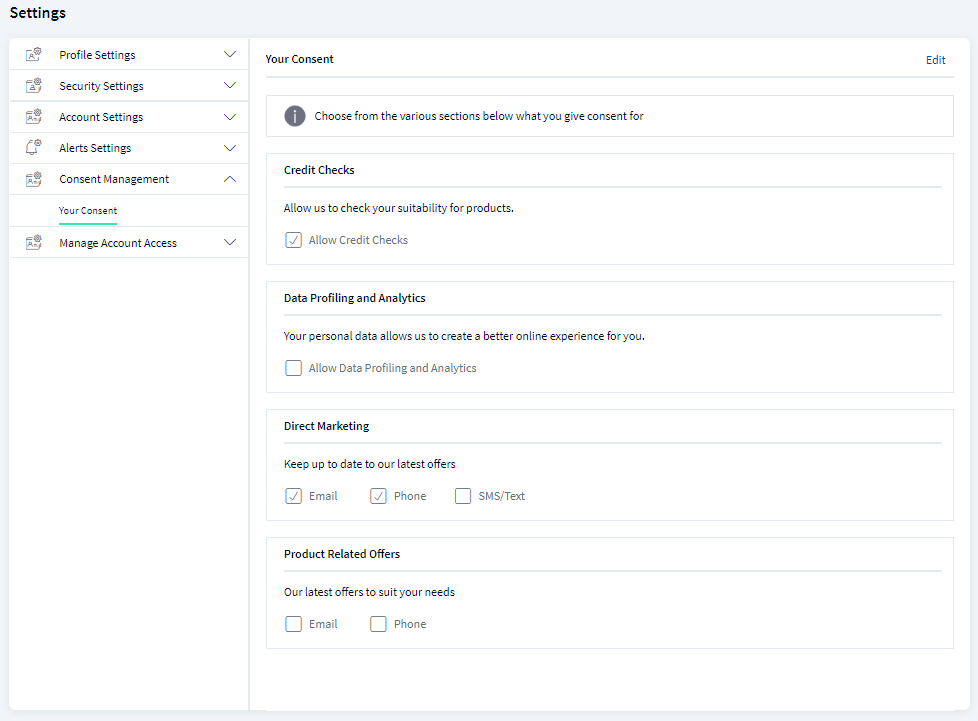 Consent Managment - Overview