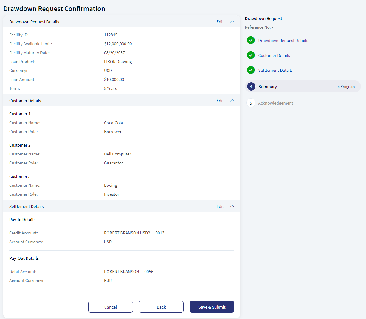 Create Drawdown