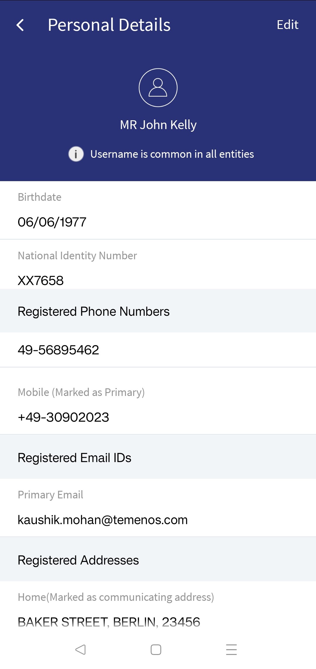 Phone Details