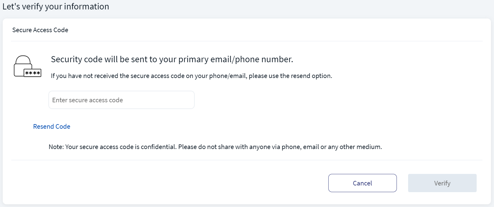 Security Settings