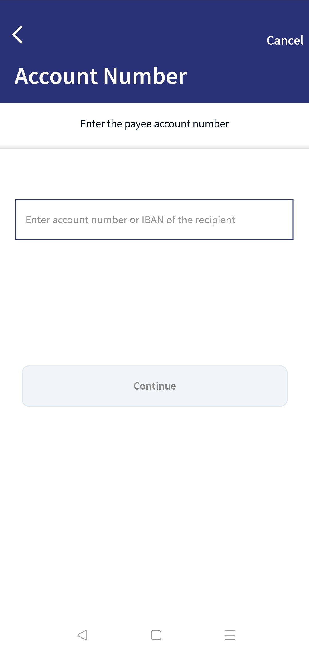 Domestic Transfer - Existing Payee - MB