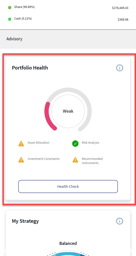 Portfolio Health