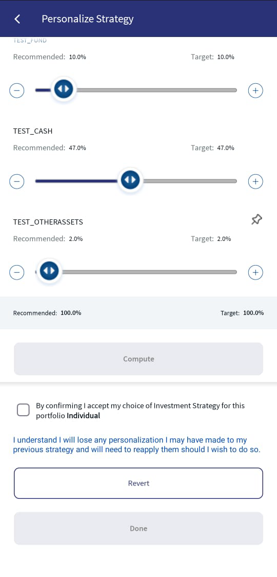 Suitability Profile