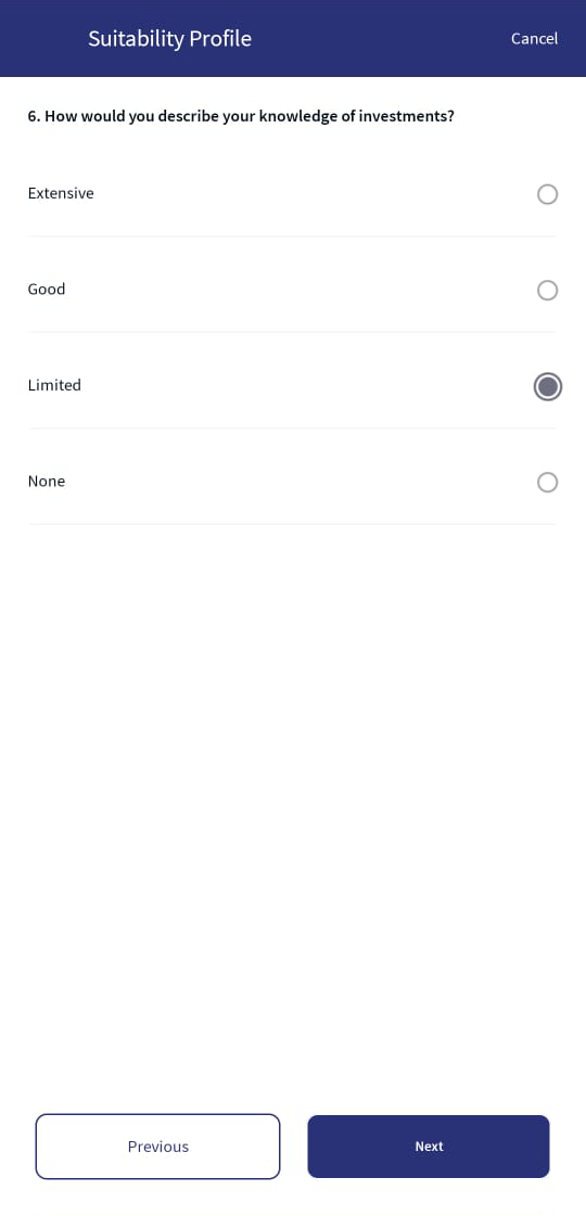 Suitability Profile