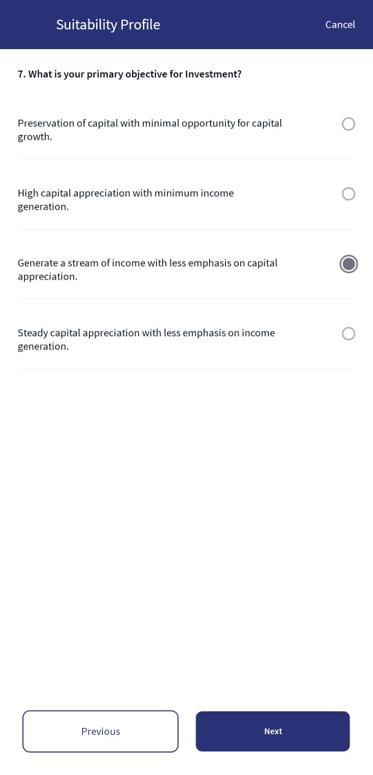 Suitability Profile