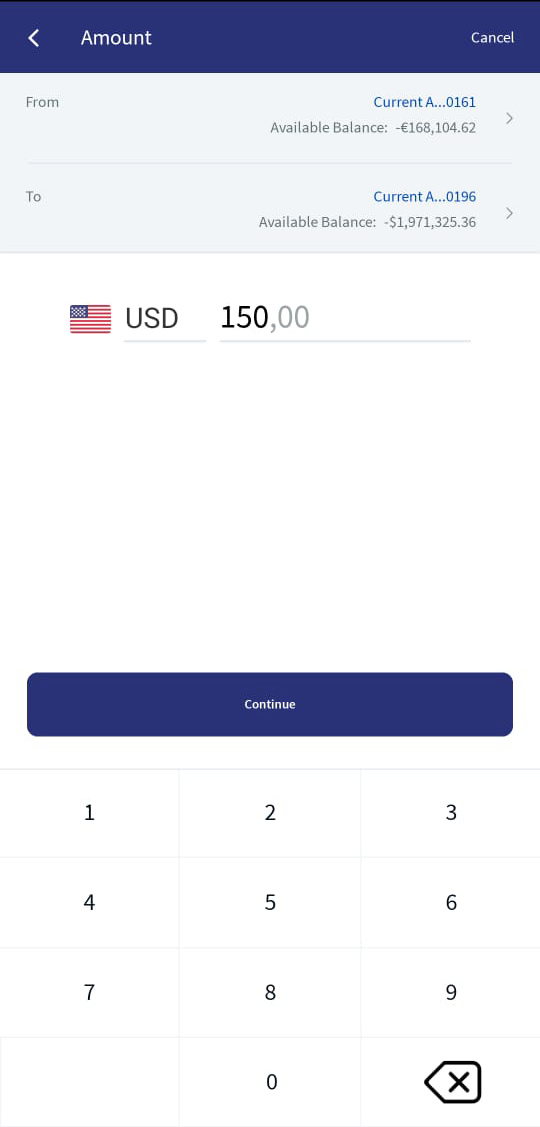 Transfer Cash