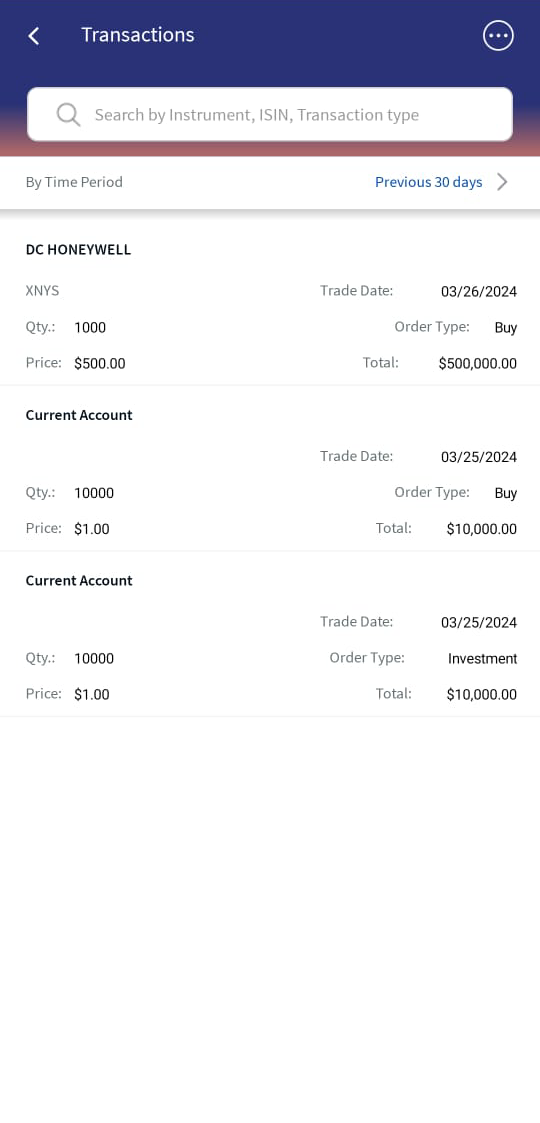 Transactions