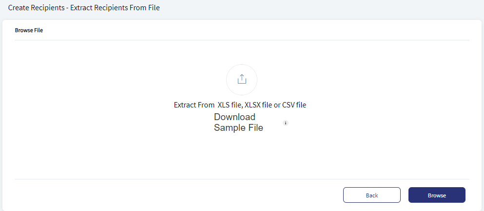 Wire Transfer - Create Recipients (Extract Recipients from File)