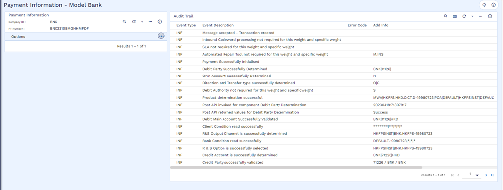 Updated Audit Trail
