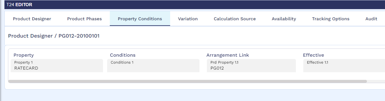 pricing grid property