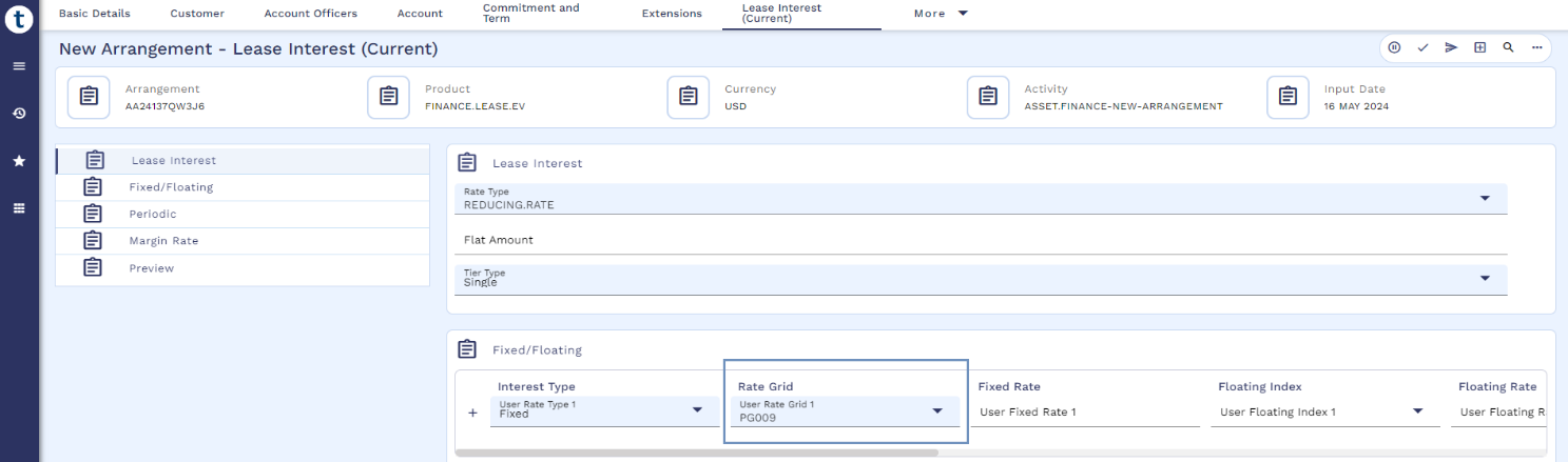 location-based Pricing Grid