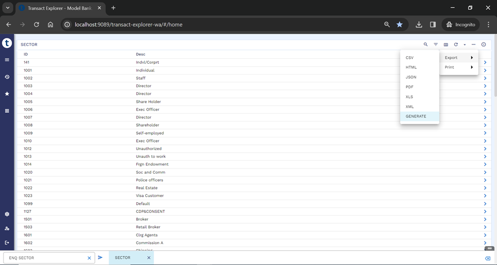 Generate Document